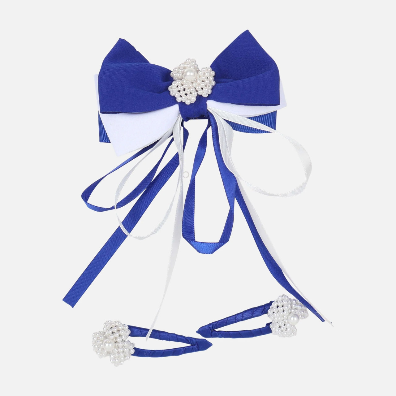 blue bow